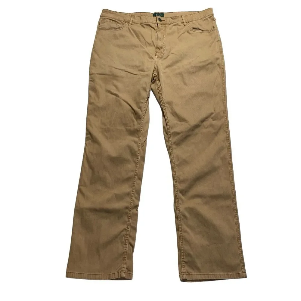 Woolrich Stretch Fit Utility Pants Tan Sz 38/32